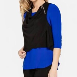 Sympli Zest Crop Smock Top Size 8 NWT